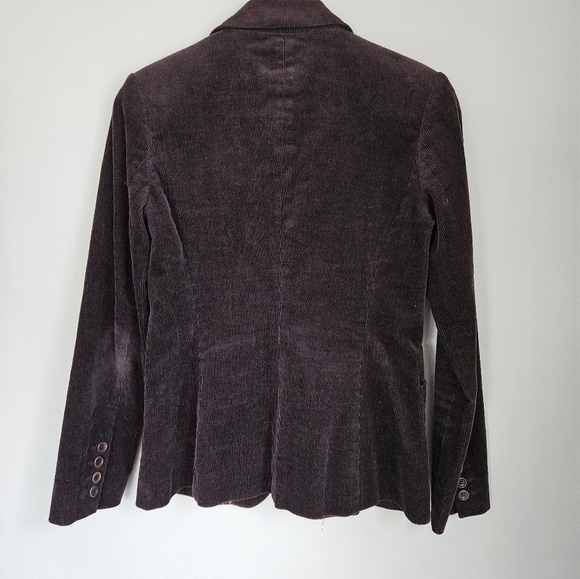 Corduroy brown  blazer by Jacod size 7/8 - Picture 5 of 7
